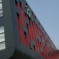 IEFV desarrolla novedades en fachada ventilada de panel de resinas (HPL) termoconformados .